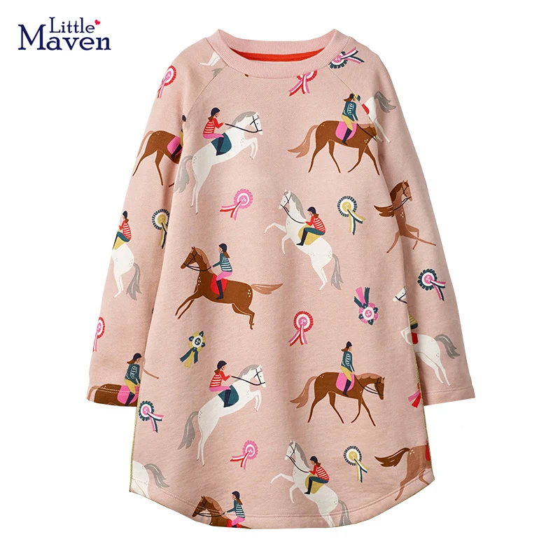 Little maven Baby Girls Long Sleeves Dress Causal Clothes Cotton Soft and Comfort for Children Autumn Kids 2 to 7year
Little maven Baby Girls Long Sleeves Dress Causal Clothes Cotton Soft and Comfort for Children Autumn Kids 2 to 7year