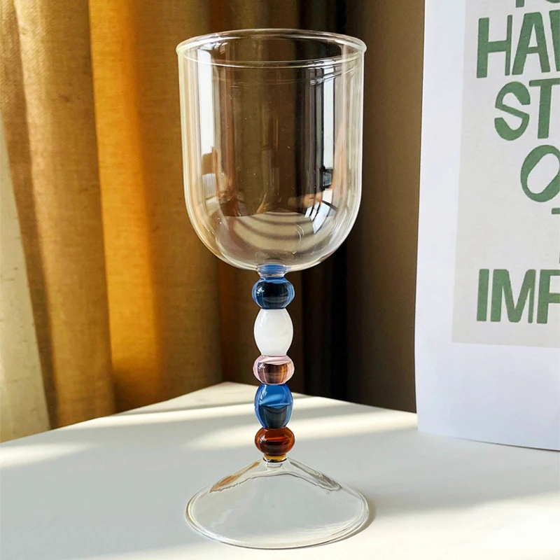 200ml Glass Goblet Color Creative Personality Red Wine Glass Fashion Wine Glass Cocktail Glass Champagne Glass
200ml Glass Goblet Color Creative Personality Red Wine Glass Fashion Wine Glass Cocktail Glass Champagne Glass