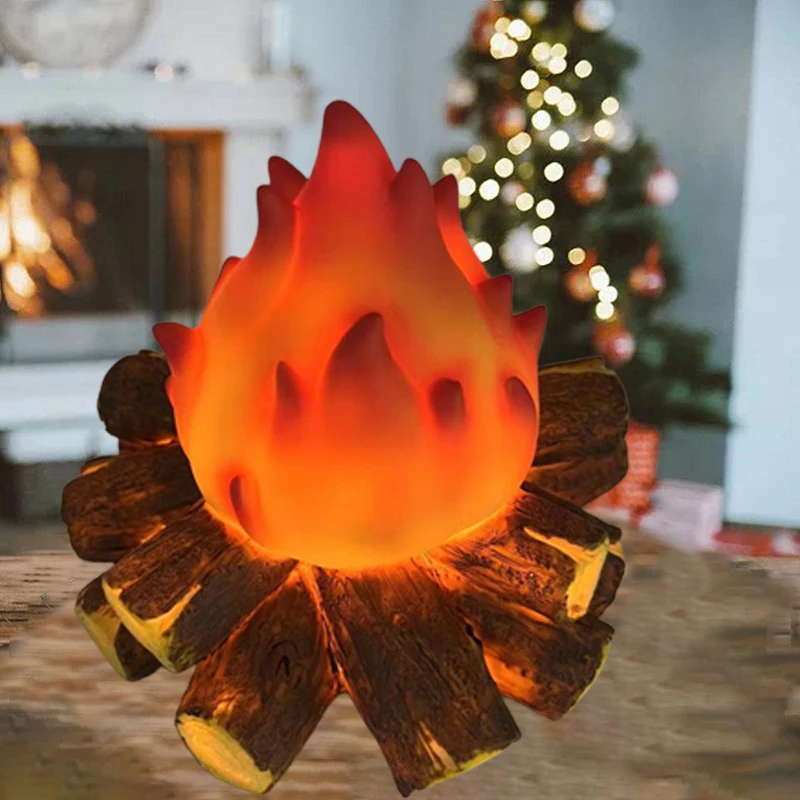 Led Flame Small Night Light Resin Simulation Charcoal Lamp Firewood Fireplace Decoration Artificial Chimney Simulation Prop
Led Flame Small Night Light Resin Simulation Charcoal Lamp Firewood Fireplace Decoration Artificial Chimney Simulation Prop