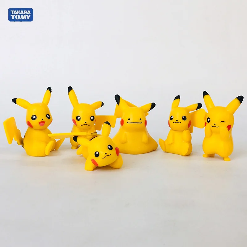 Takara Tomy 6PCS/set Pikachu Mystery Box Action Figure Pokemon Pikachu Elf Series Ball Children Toy Christmas Gifts
Takara Tomy 6PCS/set Pikachu Mystery Box Action Figure Pokemon Pikachu Elf Series Ball Children Toy Christmas Gifts