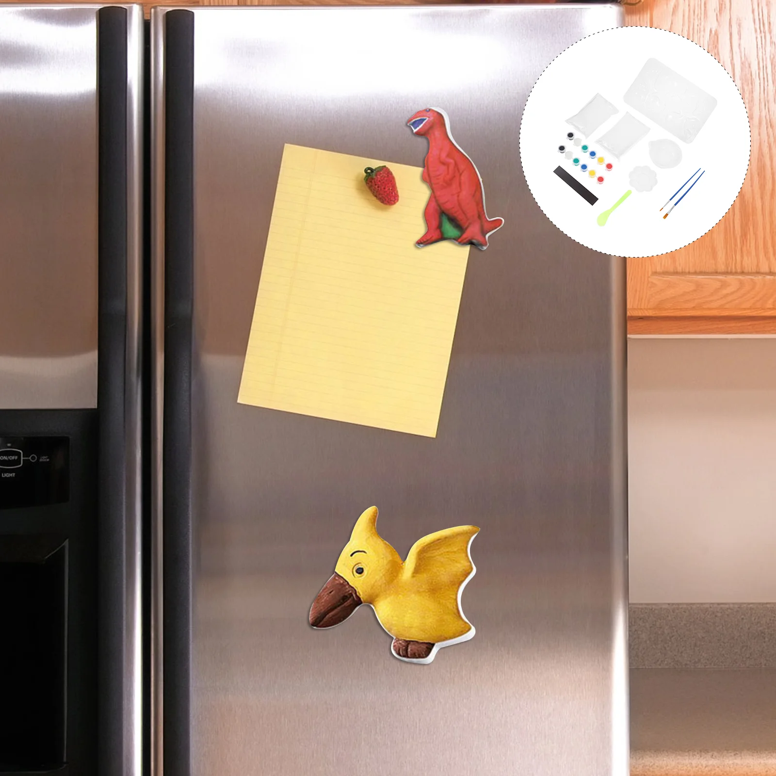1 Set Refrigerator Magnets Animal Magnets Painting Craft Kit Refrigerator Decors
1 Set Refrigerator Magnets Animal Magnets Painting Craft Kit Refrigerator Decors