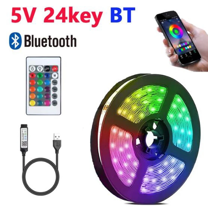 USB RGB светодиодная лента 5 м
USB RGB светодиодная лента 5 м