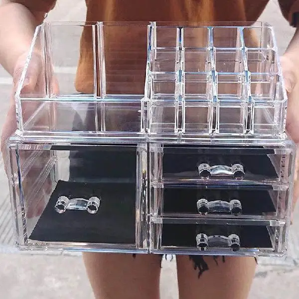 Transparent Drawers, Cosmetics, Jewelry Storage Boxes, Desktop Lipstick Sorting Shelves, Dormitory Cosmetics Storage Boxes
Transparent Drawers, Cosmetics, Jewelry Storage Boxes, Desktop Lipstick Sorting Shelves, Dormitory Cosmetics Storage Boxes