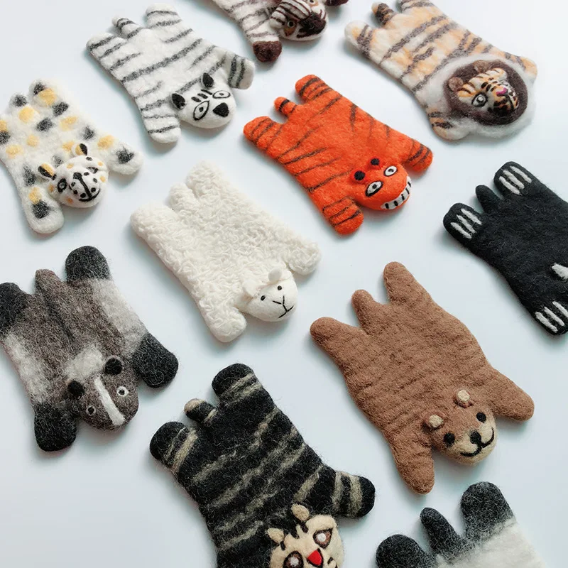 Cute Animal Wool Felt Coaster Cartoon Style Desktop Decoration Placemat Christmas Gift Kitchen Table Decor Accessories
Cute Animal Wool Felt Coaster Cartoon Style Desktop Decoration Placemat Christmas Gift Kitchen Table Decor Accessories