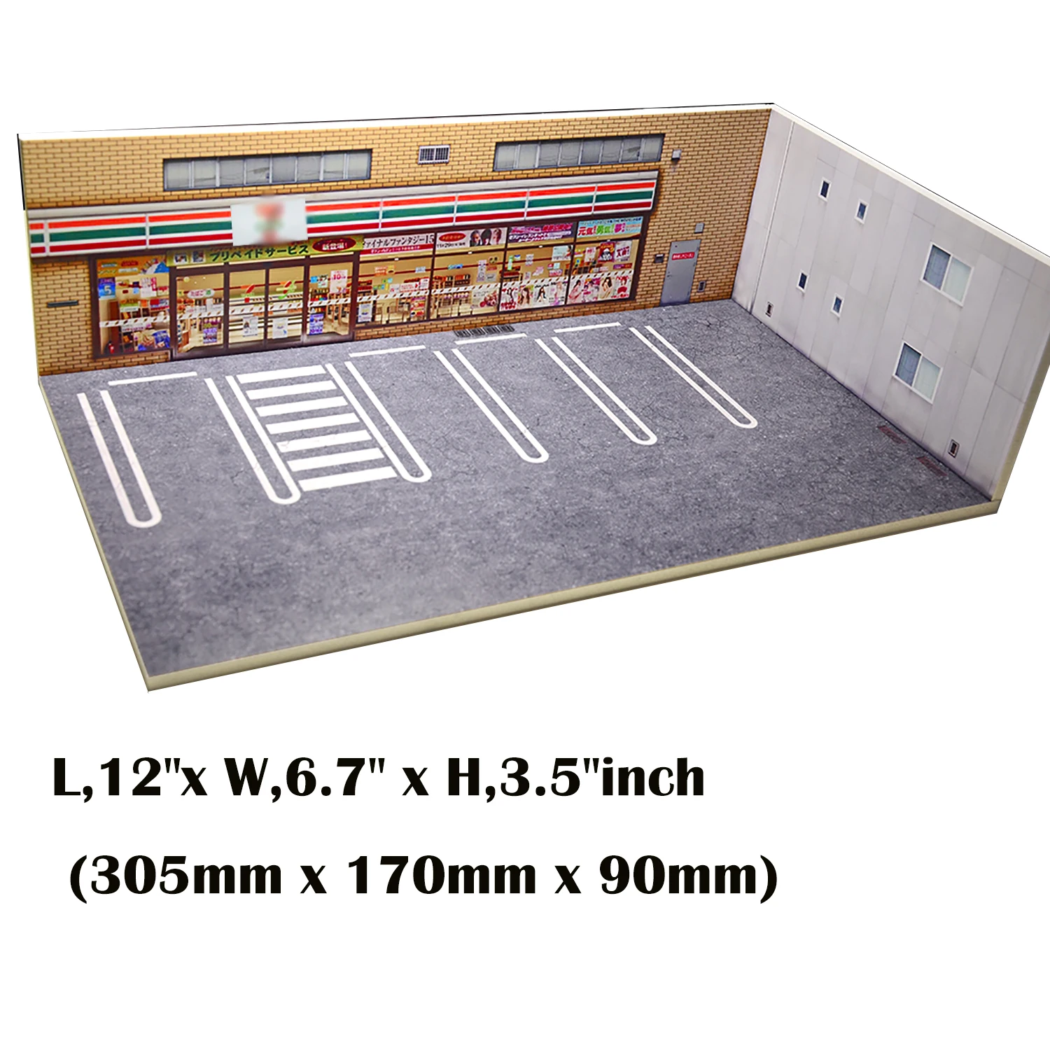 Модель автомобиля «сделай сам», модель 7 11 для удобного магазина, задний Дисплей с изображением пейзажа, слот для парковки, Диона, 1/64
Модель автомобиля «сделай сам», модель 7 11 для удобного магазина, задний Дисплей с изображением пейзажа, слот для парковки, Диона, 1/64