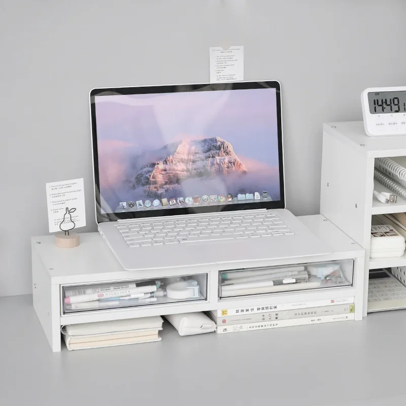 Blank Desktop Storage Laptop Heightening Rack Dormitory Office Monitor Padding Multi-layer Shelf Dormitory Computer Heightening
Blank Desktop Storage Laptop Heightening Rack Dormitory Office Monitor Padding Multi-layer Shelf Dormitory Computer Heightening