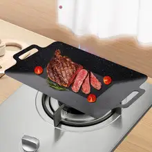 Non Stick Maifanshi Camping Grill Pan Korean Barbecue Plate New BBQ Grill Pan Meat Pot Portable Grill Pan For Induction Cooktop