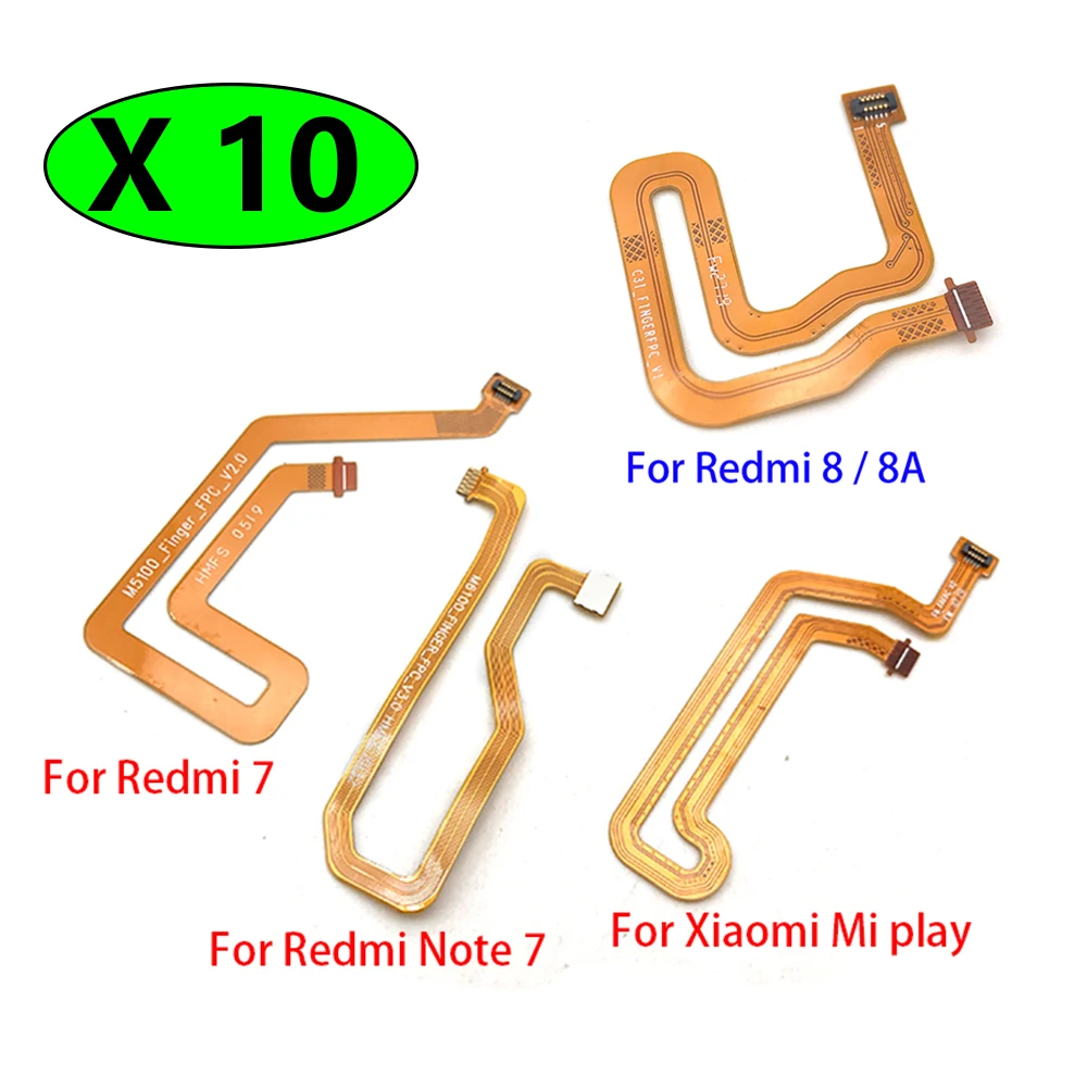 10 шт. оригинальная кнопка "домой" сканер отпечатков пальцев Сенсорный датчик разъем гибкий кабель для Xiaomi Redmi 7 8 8A / Redmi Note 7 / Mi Play 
10 шт. оригинальная кнопка "домой" сканер отпечатков пальцев Сенсорный датчик разъем гибкий кабель для Xiaomi Redmi 7 8 8A / Redmi Note 7 / Mi Play