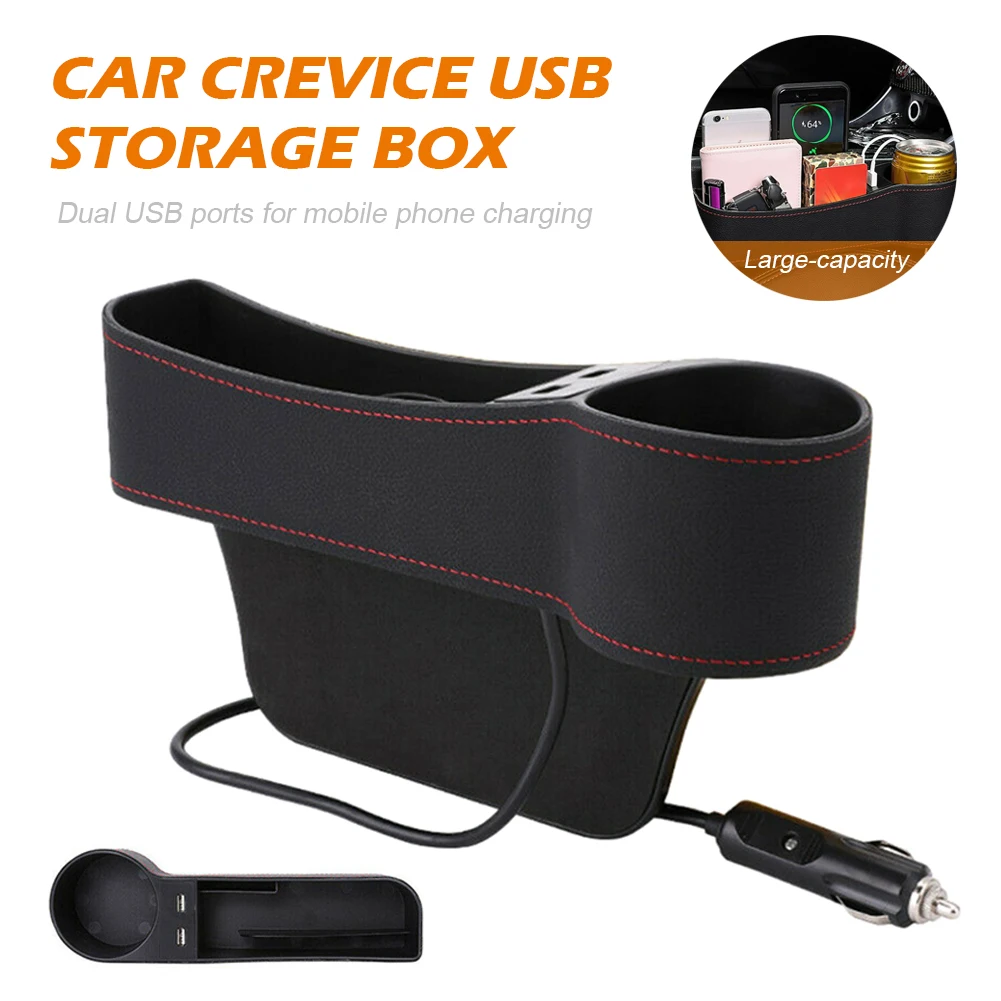 Car Gap Storage Box Leak-Proof Storage Cup Holder For Wallet Phone Coins Keys Card Car Stowing Tidying Auto Interior Accessories
Car Gap Storage Box Leak-Proof Storage Cup Holder For Wallet Phone Coins Keys Card Car Stowing Tidying Auto Interior Accessories