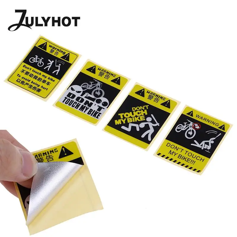 Don't Touche My Bike Single - Vehicle Warning Sticker Bicycle Accessories MTB Frame Sticker Cycling Decorative Reflective Paste
Don't Touche My Bike Single - Vehicle Warning Sticker Bicycle Accessories MTB Frame Sticker Cycling Decorative Reflective Paste