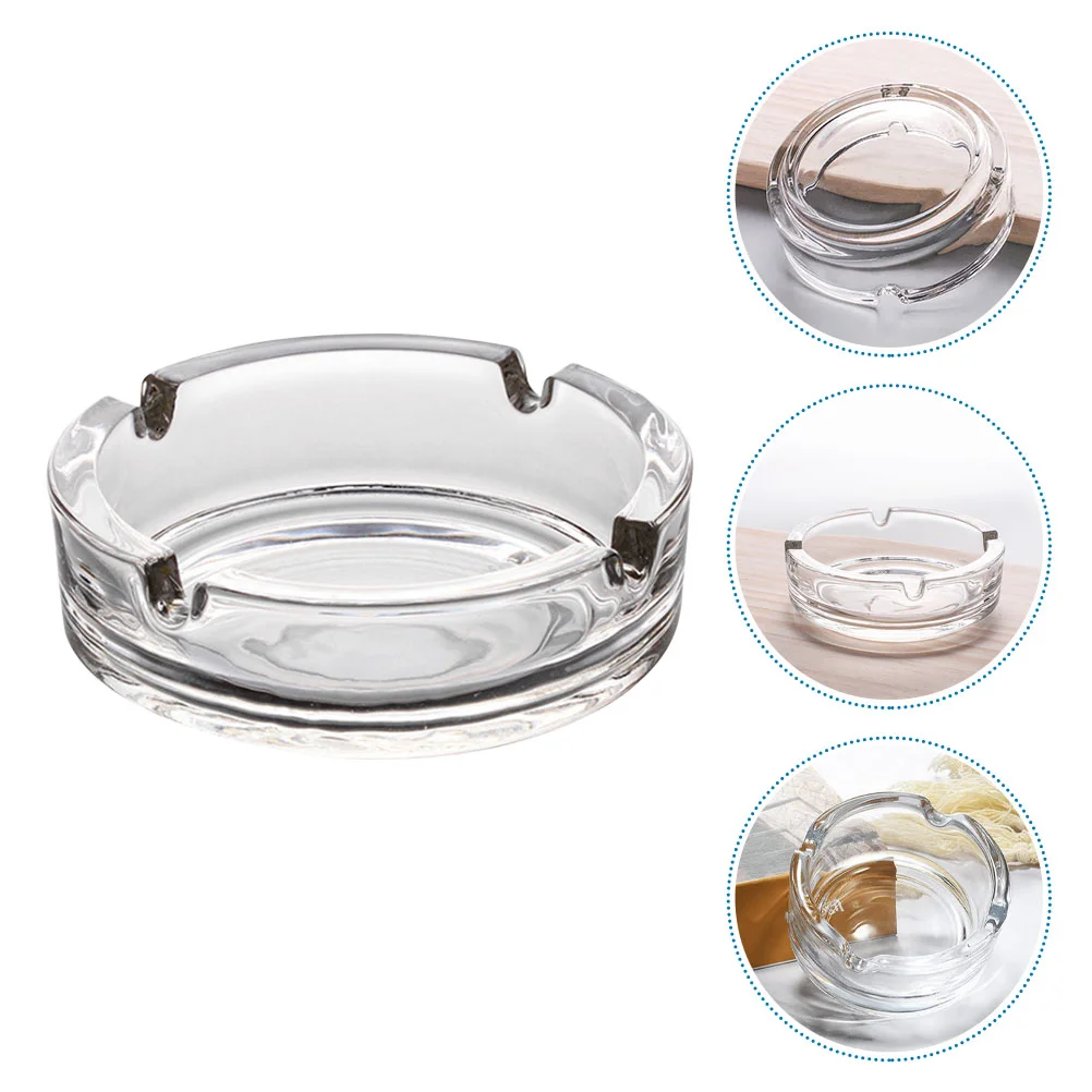 Round Shape Ash Tray Delicate Glass Cigarette Ash Storage Holder Simple Style Glass Ashtray
Round Shape Ash Tray Delicate Glass Cigarette Ash Storage Holder Simple Style Glass Ashtray