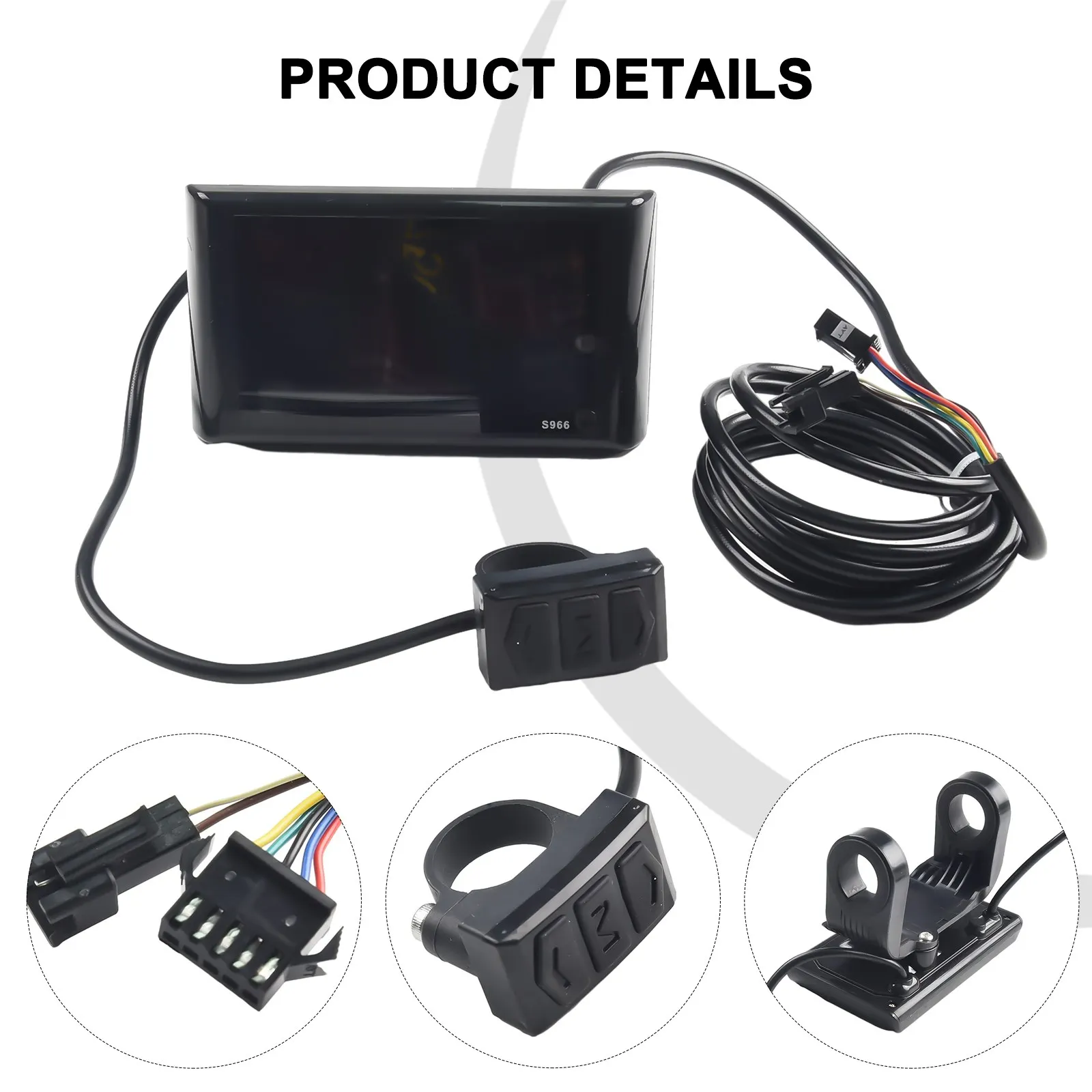 New Practical Display Control Electric Bike 5pin ABS Agreement Colorful Control Display E-bicycle No.2 Protocol
New Practical Display Control Electric Bike 5pin ABS Agreement Colorful Control Display E-bicycle No.2 Protocol