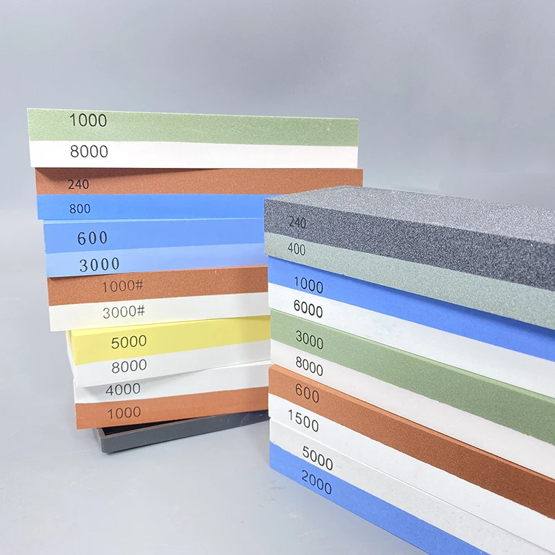 Professional Knife Sharpener Whetstone Sharpening Stones Grinding Stone Water Stone 2 Stages Household Kitchen 240-10000 Grit
Professional Knife Sharpener Whetstone Sharpening Stones Grinding Stone Water Stone 2 Stages Household Kitchen 240-10000 Grit