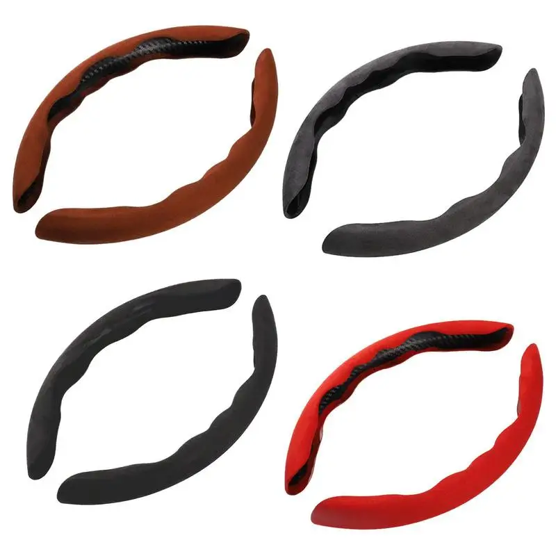 Wheel Cover Sweat Absorbing Steering Wheel Protector Non-slip Wheel Protector Fit 15 Inches Provide Greater Safety Auto
Wheel Cover Sweat Absorbing Steering Wheel Protector Non-slip Wheel Protector Fit 15 Inches Provide Greater Safety Auto