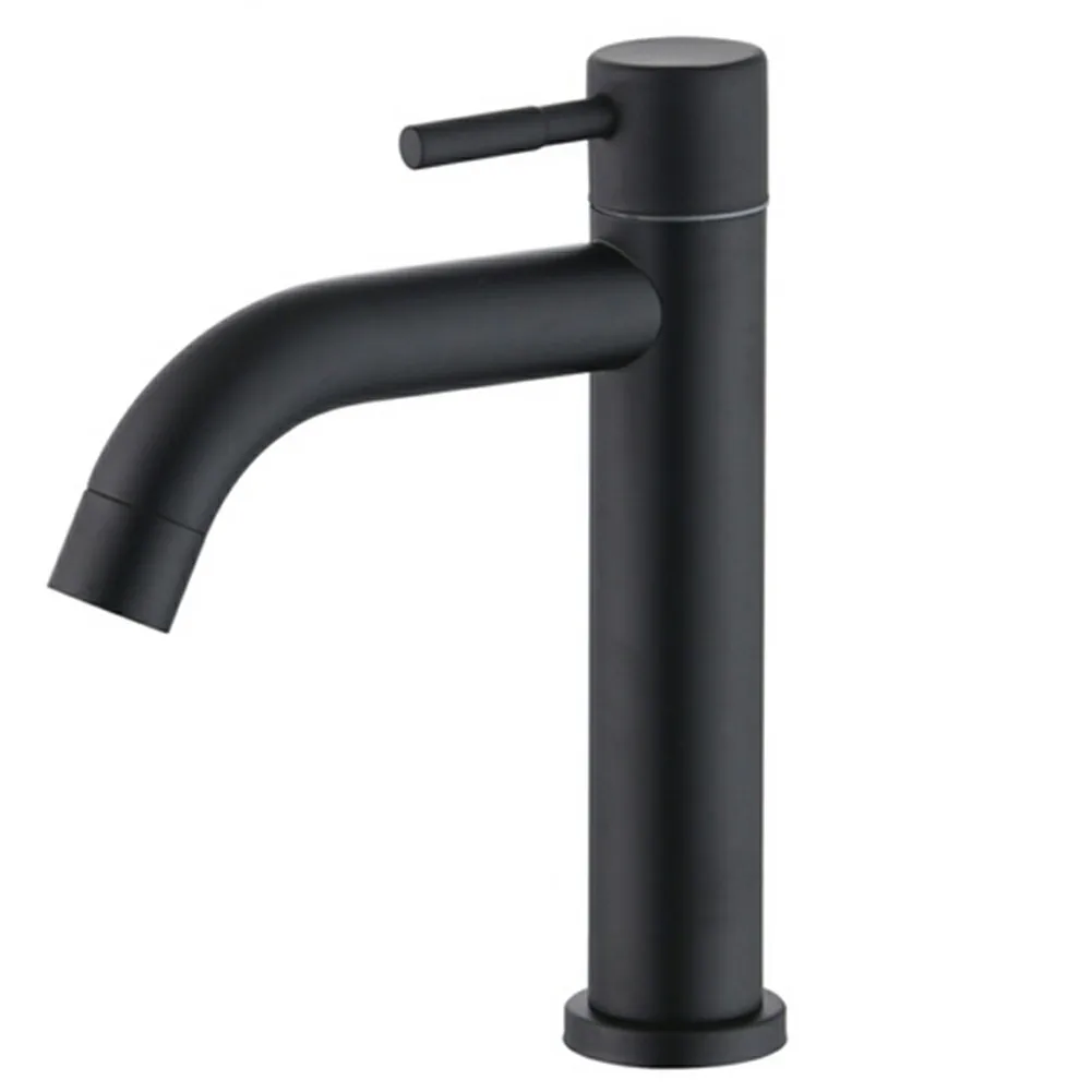 1pc Basin Faucet 304 Stainless Steel Black Single Cold Sink Faucet Bathroom Counter Basin Faucet Bathtubs Parts House Ssupplise
1pc Basin Faucet 304 Stainless Steel Black Single Cold Sink Faucet Bathroom Counter Basin Faucet Bathtubs Parts House Ssupplise