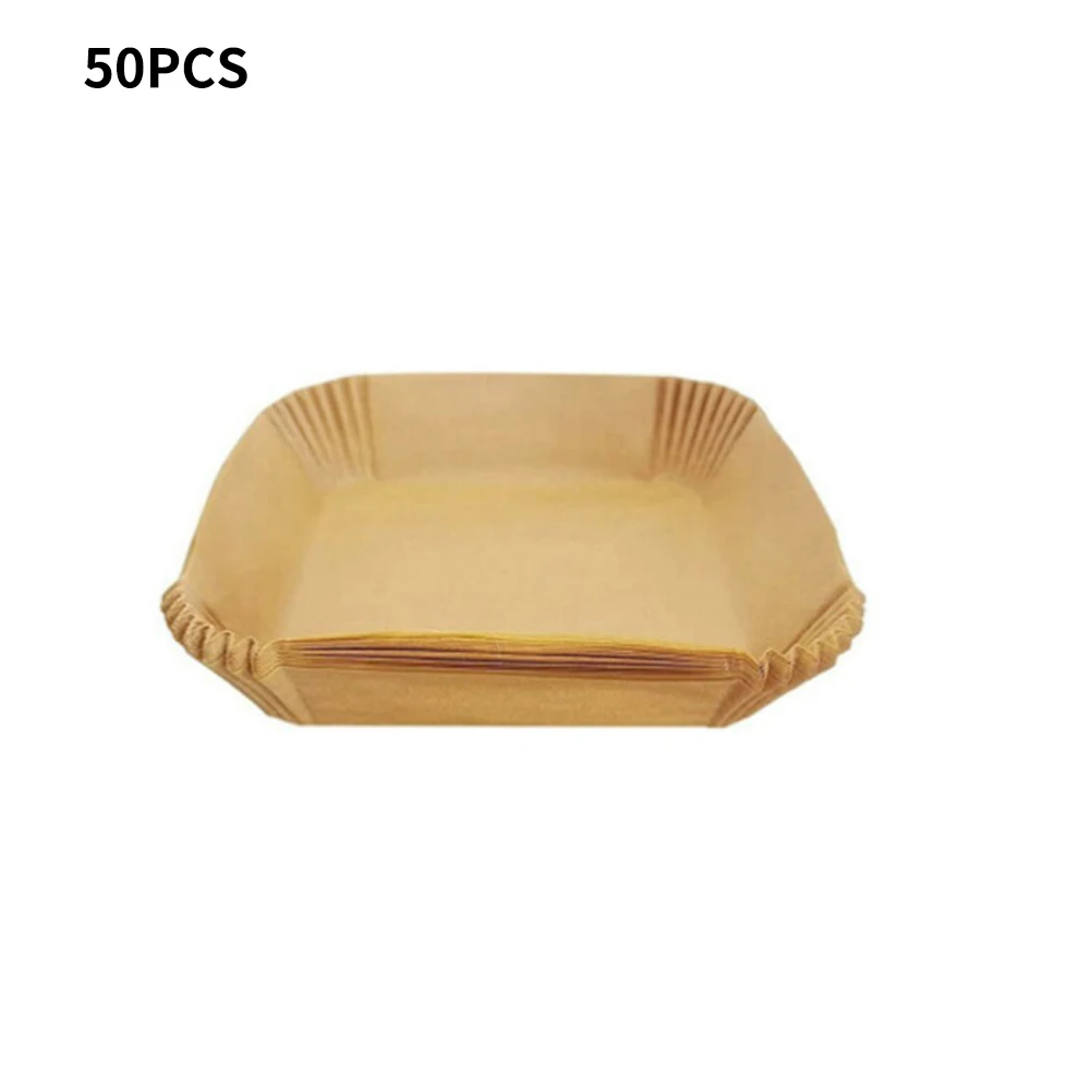 50pcs Air Fryer Disposable Paper Liner Non-Stick Baking Parchment Paper Liners Kitchen AirFryer Tools Baking Accessories
50pcs Air Fryer Disposable Paper Liner Non-Stick Baking Parchment Paper Liners Kitchen AirFryer Tools Baking Accessories