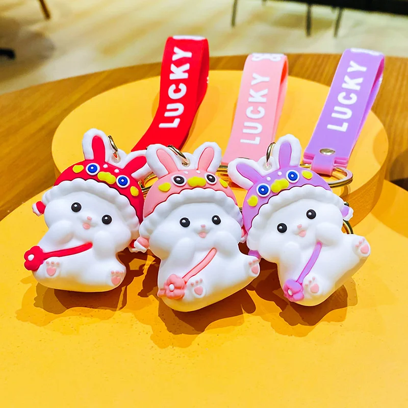 Creative Cartoon Little Cute Rabbit Cure Series Cute Car Key Chain Bag Hanging Accessories Couple Delicate Small Gift
Creative Cartoon Little Cute Rabbit Cure Series Cute Car Key Chain Bag Hanging Accessories Couple Delicate Small Gift