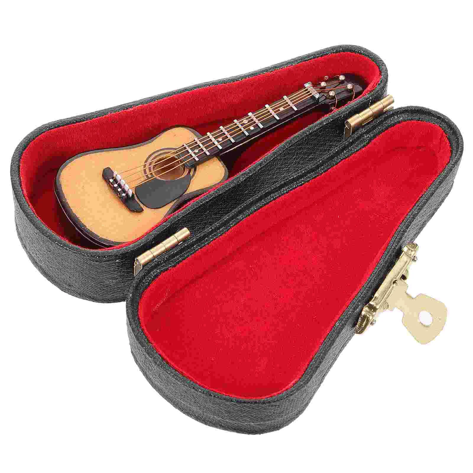 1 Set of Miniature Guitar Model Tiny Guitar Model Kid Guitar Toy Miniature Landscape Prop
1 Set of Miniature Guitar Model Tiny Guitar Model Kid Guitar Toy Miniature Landscape Prop