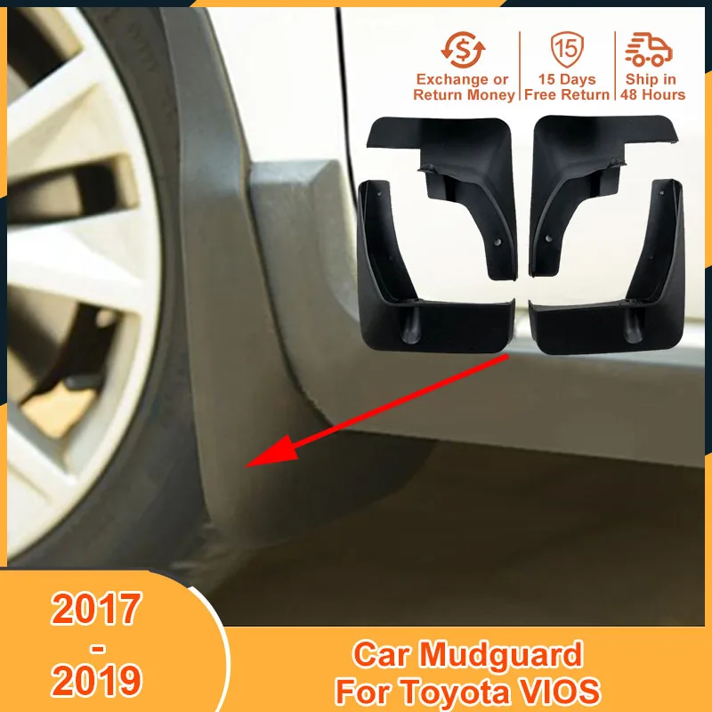Car Mudflaps Mudguard For Toyota Vios 2017 2018 2019 1 Set Black PVC Mud Flaps Fender Protector Splash Guards Auto Parts
Car Mudflaps Mudguard For Toyota Vios 2017 2018 2019 1 Set Black PVC Mud Flaps Fender Protector Splash Guards Auto Parts