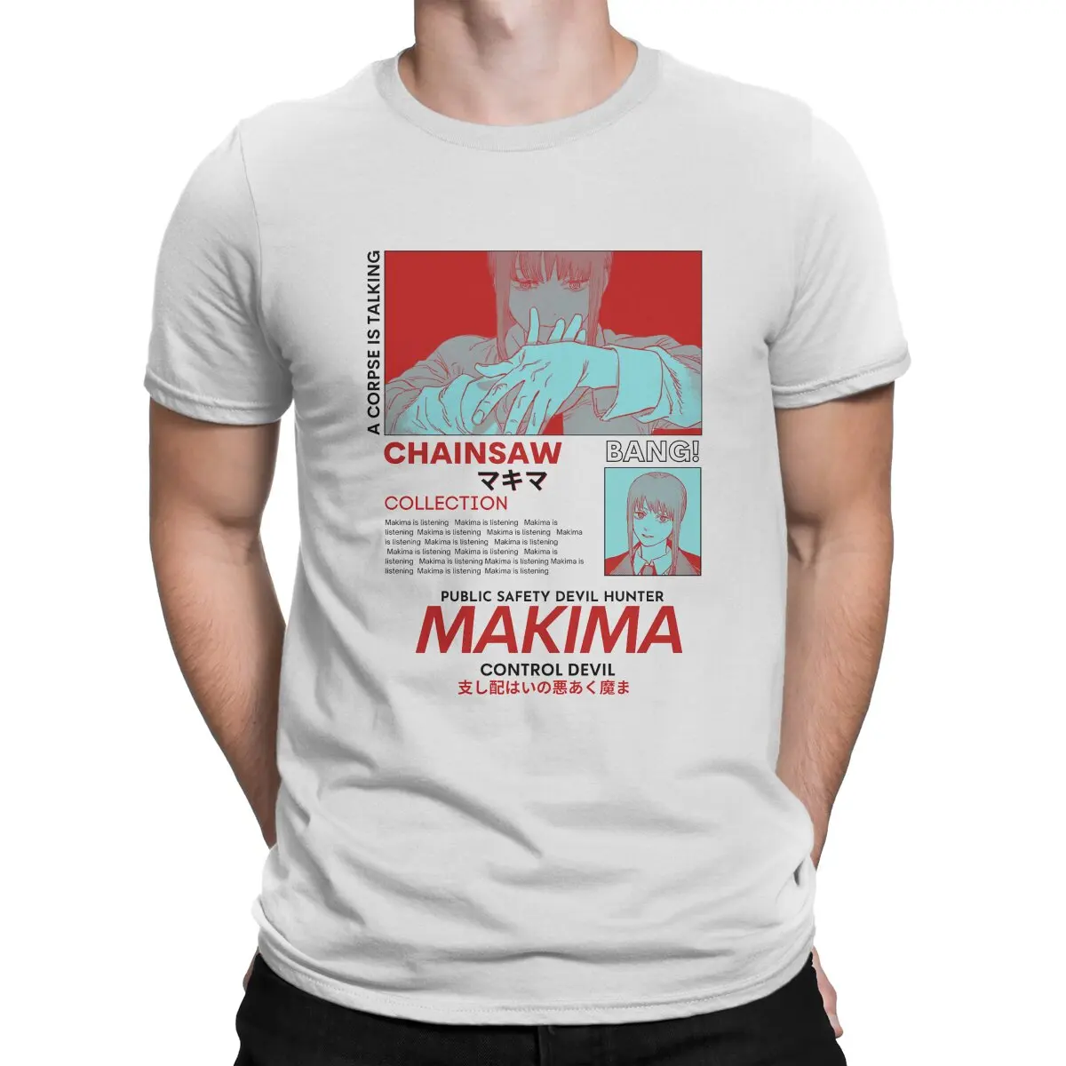 Makima Red Classic Hip Hop TShirt Chainsaw Man Manga Casual T Shirt Summer T-shirt For Adult
Makima Red Classic Hip Hop TShirt Chainsaw Man Manga Casual T Shirt Summer T-shirt For Adult