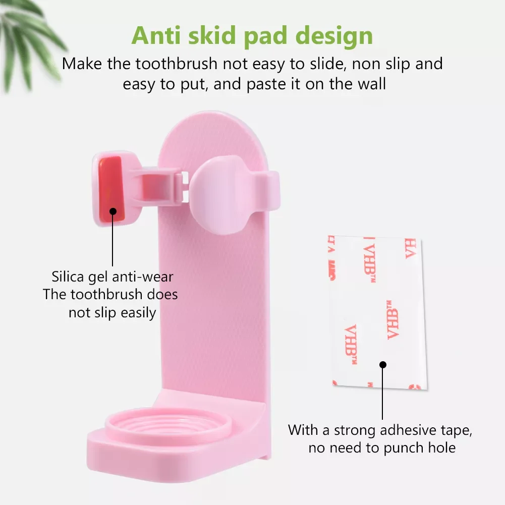 Toothbrush Holder Stand Storage Rack Adhesive Organizer Wall Mounted Electric Stand Space Saving Adapt 90% Bathroom Accessories
Toothbrush Holder Stand Storage Rack Adhesive Organizer Wall Mounted Electric Stand Space Saving Adapt 90% Bathroom Accessories