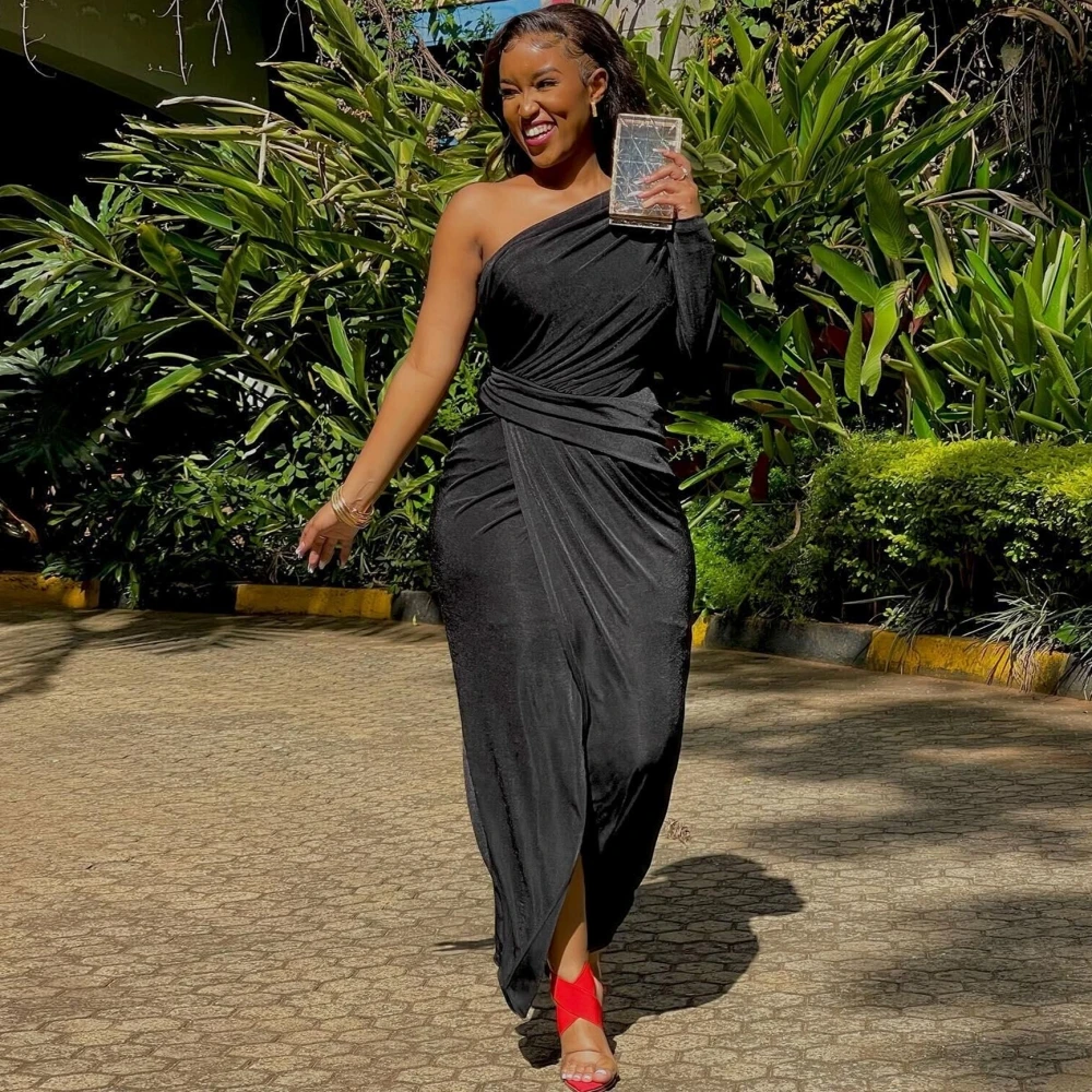 Африканские платья для женщин Дашики на одно плечо длинное платье макси лето осень женская традиционная африканская одежда Фея мечта
Африканские платья для женщин Дашики на одно плечо длинное платье макси лето осень женская традиционная африканская одежда Фея мечта