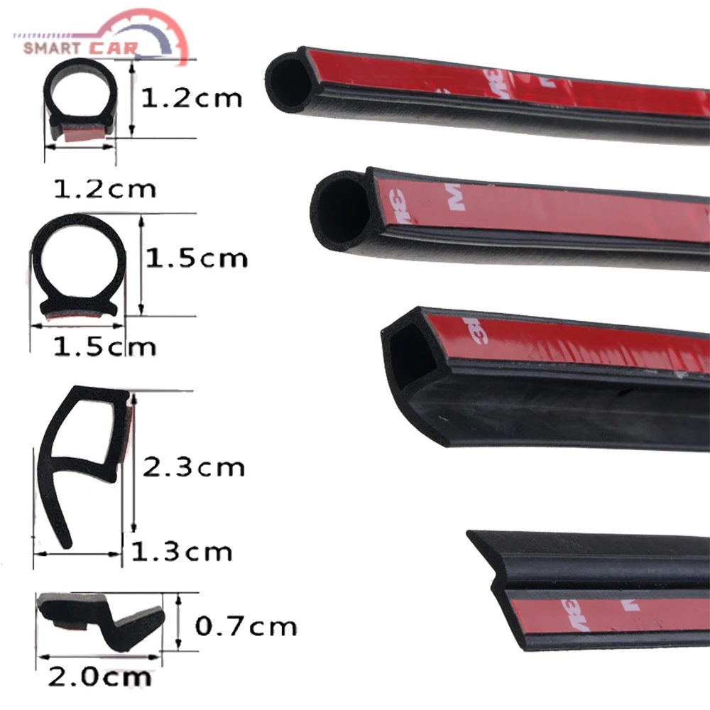 P Z D shape type 2 Meters Car Door Seal Strip EPDM Rubber Noise Insulation Anti-Dust Soundproof Car Seal strong 3M adhensive
P Z D shape type 2 Meters Car Door Seal Strip EPDM Rubber Noise Insulation Anti-Dust Soundproof Car Seal strong 3M adhensive