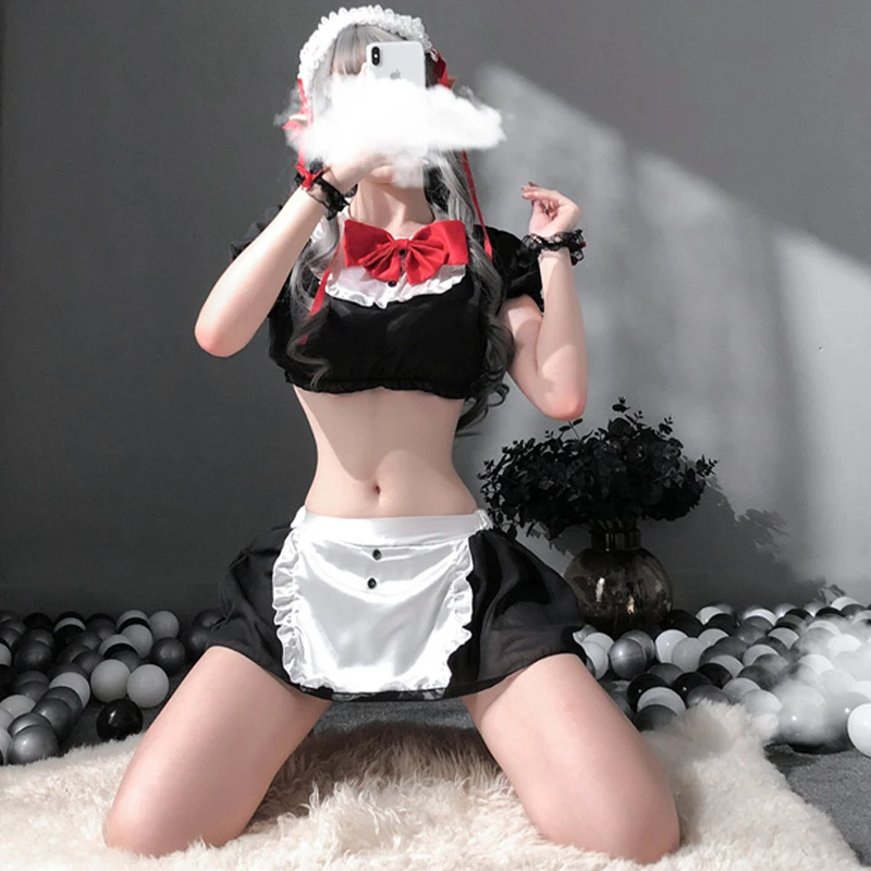New Japanese Maid Cosplay Sexy Costumes Perspective Lingerie Underwear Servant Classical Erotic Lace Outfit Sexy Dress For Women
New Japanese Maid Cosplay Sexy Costumes Perspective Lingerie Underwear Servant Classical Erotic Lace Outfit Sexy Dress For Women