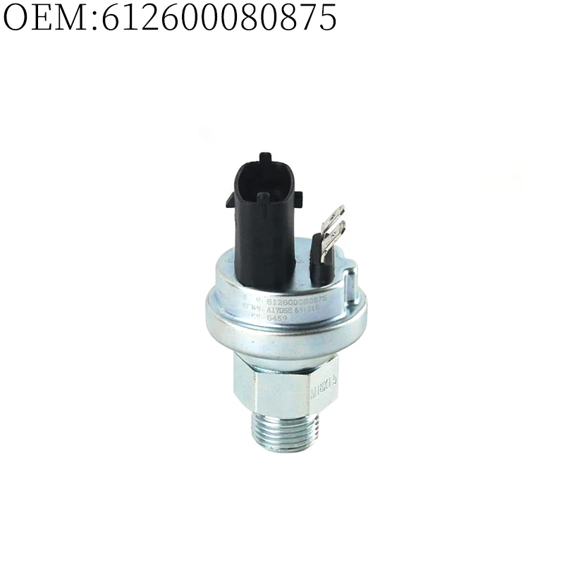 can be use on WeiChai WP10 engine oil pressure sensor OEM: 612600080875 Induction plug accessories Made in China
can be use on WeiChai WP10 engine oil pressure sensor OEM: 612600080875 Induction plug accessories Made in China