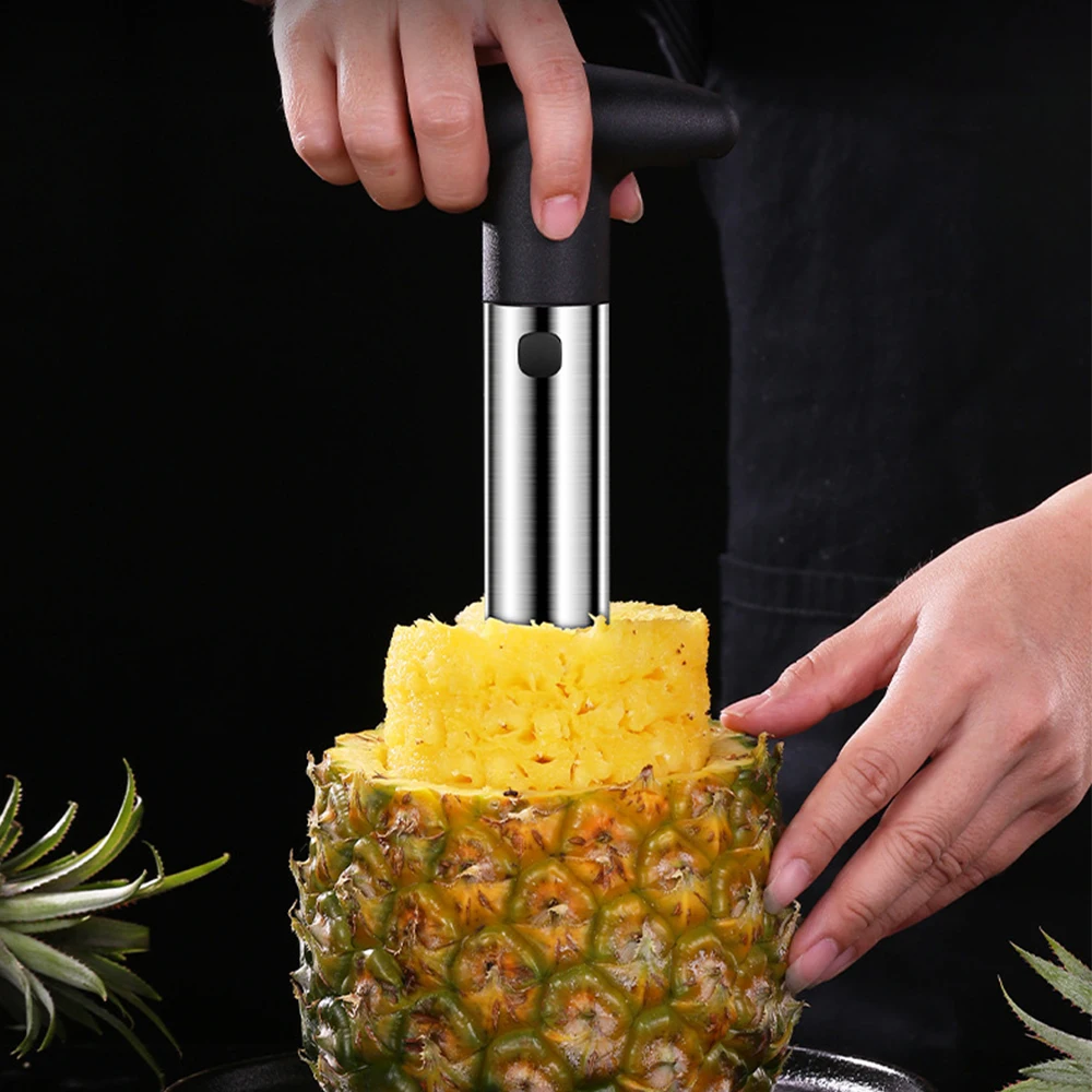Pineapple Slicer Peeler Cutter Parer Knife Stainless Steel Fruit Platter Universal Corer Remover Machine Kitchen Accessories
Pineapple Slicer Peeler Cutter Parer Knife Stainless Steel Fruit Platter Universal Corer Remover Machine Kitchen Accessories