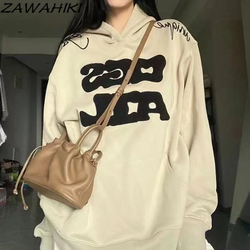 Vintage Letter Print Y2k Sweatshirt Streetwear Women Oversized Aesthetic Loose Pullover Hippie Designer Hoodies Sweatshirt
Vintage Letter Print Y2k Sweatshirt Streetwear Women Oversized Aesthetic Loose Pullover Hippie Designer Hoodies Sweatshirt