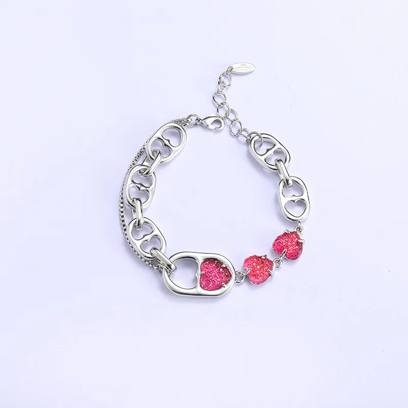 2022 New Christmas Love Raspberry Powder Peach Bracelet Niche Buckle Love Women's Bracelet Gift
2022 New Christmas Love Raspberry Powder Peach Bracelet Niche Buckle Love Women's Bracelet Gift