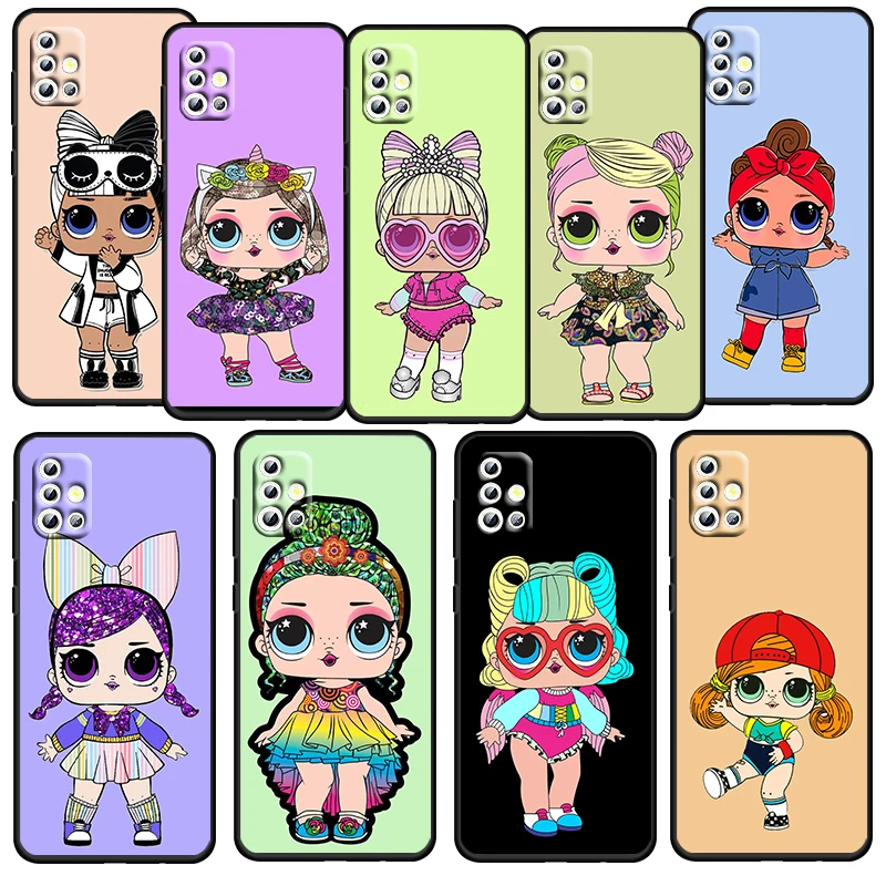 Girl LOL Surprise Doll For Samsung Galaxy A52S A72 A71 A52 A51 A12 A32 A21S 4G 5G Fundas Soft Black Phone Case Capa Coque Cover
Girl LOL Surprise Doll For Samsung Galaxy A52S A72 A71 A52 A51 A12 A32 A21S 4G 5G Fundas Soft Black Phone Case Capa Coque Cover