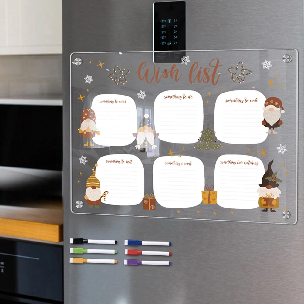 Erasable Writing Board Clear Acrylic Dry Erase Refrigerator Boards Fridge Small Magnet Home Supply Plate
Erasable Writing Board Clear Acrylic Dry Erase Refrigerator Boards Fridge Small Magnet Home Supply Plate
