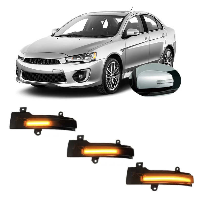 Для Mitsubishi Galant Fortis CX4A CX6A CY4A CY6A CZ4A 2007-2016 динамический светодиодный мигающий