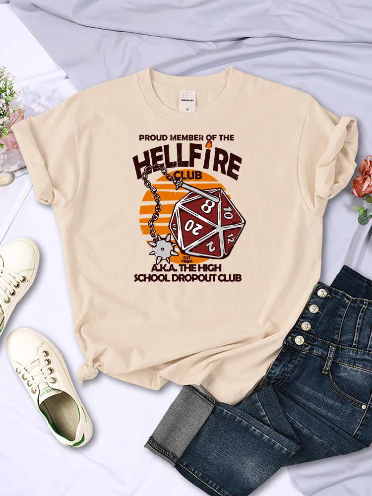 The Hellfire High School Dropout Club Printing Woman Tshirts Crewneck High Street Clothes Hip Hop Hipster Tops Female Tee Shirts
The Hellfire High School Dropout Club Printing Woman Tshirts Crewneck High Street Clothes Hip Hop Hipster Tops Female Tee Shirts