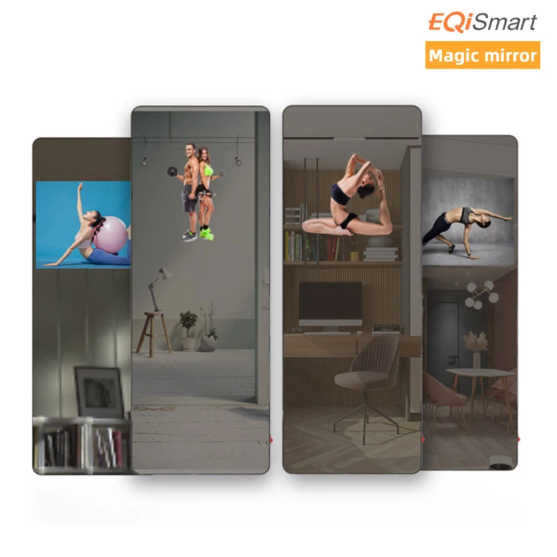 Smart fitness mirror home workout mirrors Floor Stand Fitness Large Mirror for exercise
Smart fitness mirror home workout mirrors Floor Stand Fitness Large Mirror for exercise