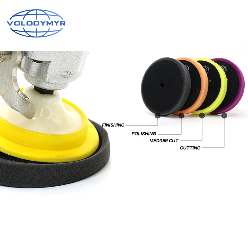 Volodymyr Convex Foam Pad Kit 5 Inch Hook & Loop Germany 4pcs Set Car Detailing Pad Buffing Pad Sponge Buffing Compound Set
Volodymyr Convex Foam Pad Kit 5 Inch Hook & Loop Germany 4pcs Set Car Detailing Pad Buffing Pad Sponge Buffing Compound Set