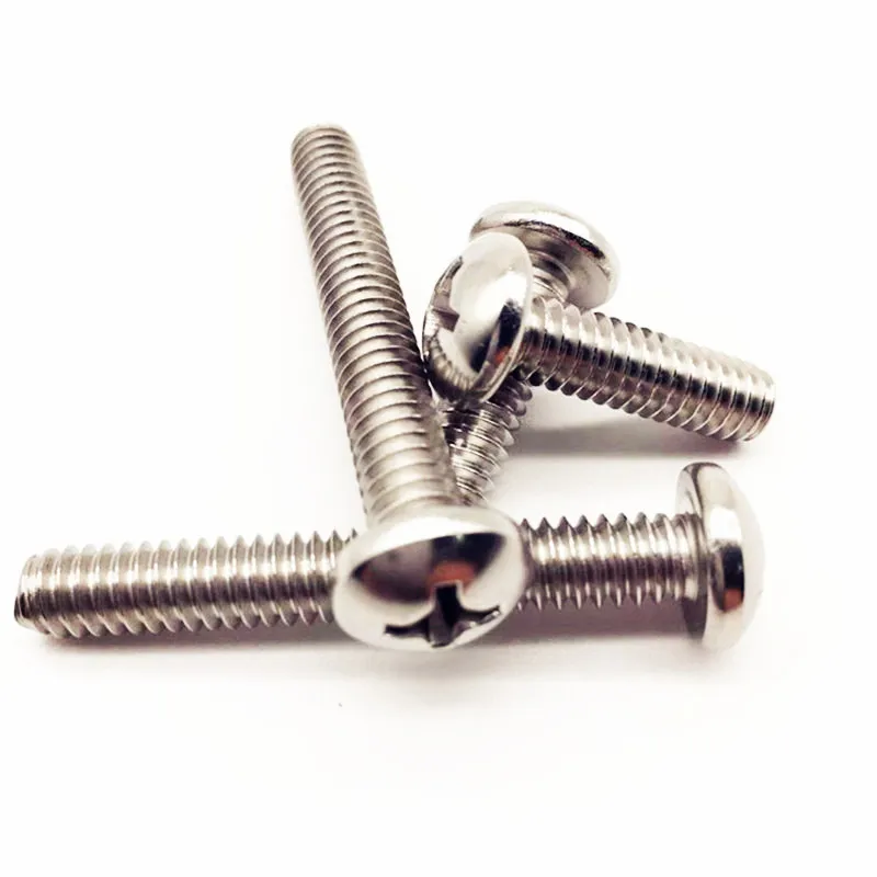 10pcs UNC 1/4-20 US Coarse Thread 304 A2-70 Stainless Steel Cross Recess Round Phillips Pan Head Screw Bolt
10pcs UNC 1/4-20 US Coarse Thread 304 A2-70 Stainless Steel Cross Recess Round Phillips Pan Head Screw Bolt