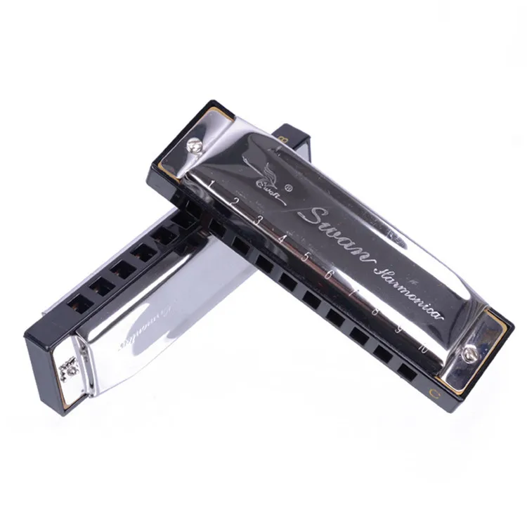 good quality 10 hole A/B/C/D/E/F/G silver harmonica musical instruments
good quality 10 hole A/B/C/D/E/F/G silver harmonica musical instruments