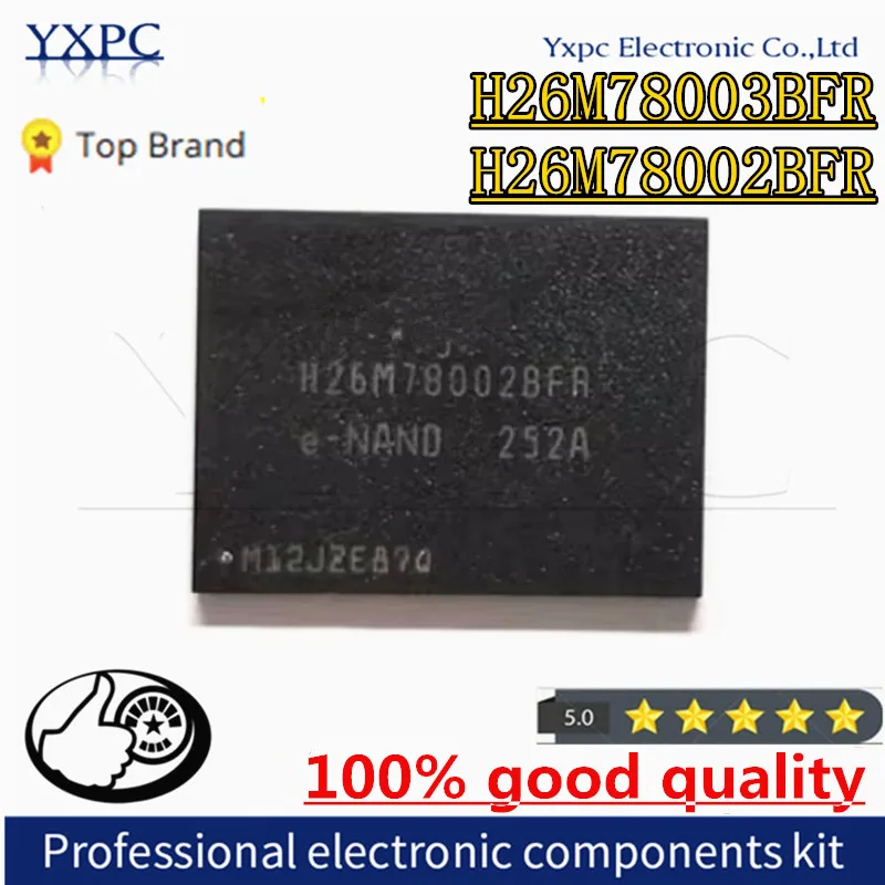 H26M78002BFR H26M78003BFR EMMC 64GB BGA169 64G Flash Memory IC Chipset with balls
H26M78002BFR H26M78003BFR EMMC 64GB BGA169 64G Flash Memory IC Chipset with balls