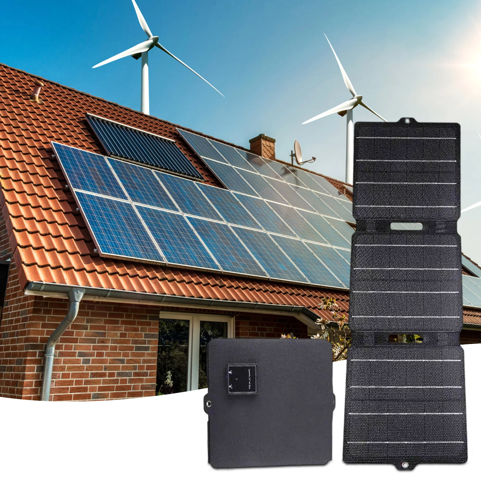 5V 3A 15W Solar Panel Energy Saving and Environmental Protection for Power Bank Camping Lights
5V 3A 15W Solar Panel Energy Saving and Environmental Protection for Power Bank Camping Lights
