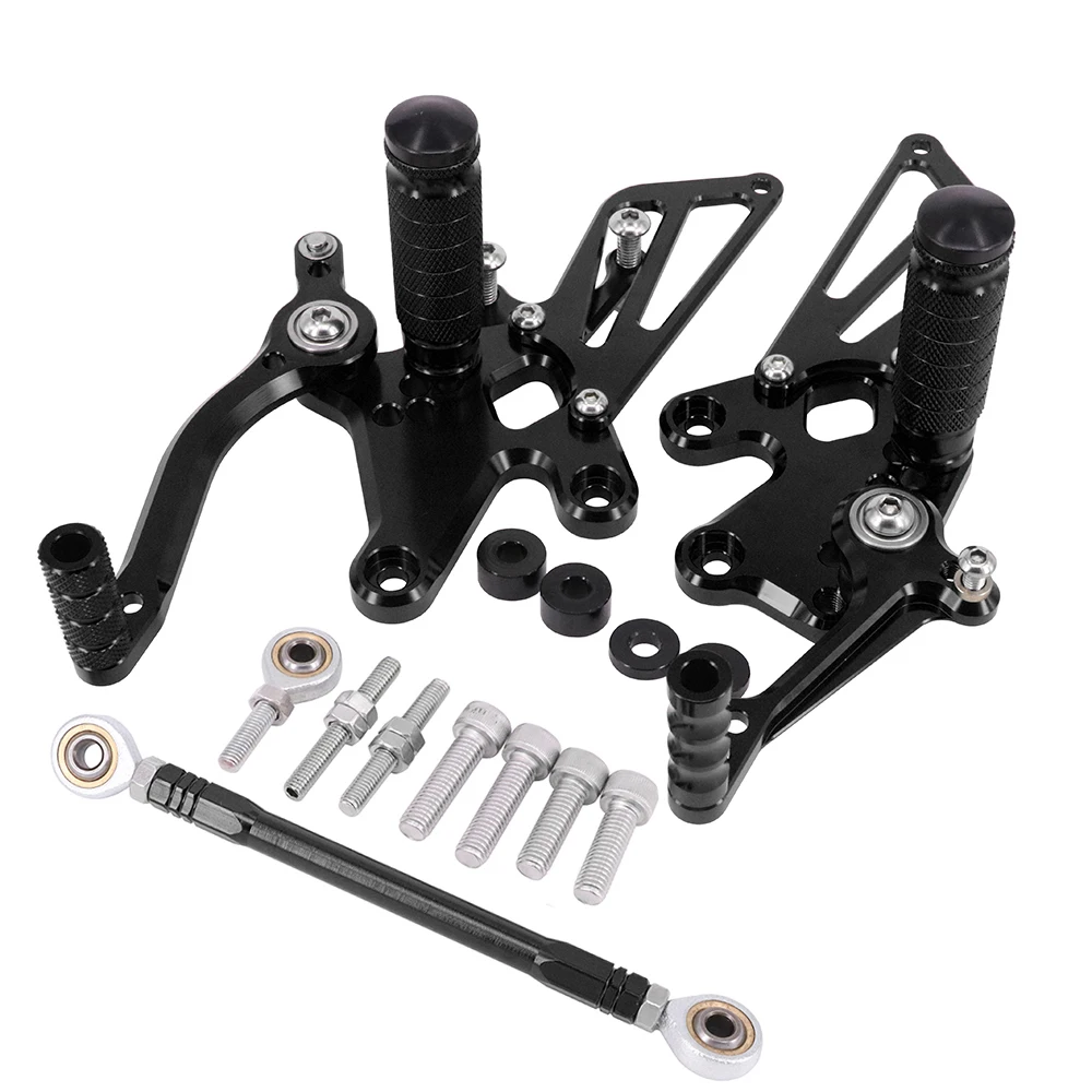 For KAWASAKI Ninja 250R EX250 EX 250 Ninja250R EX250K Motorcycle Aluminum CNC Adjustable Footpegs Foot Pegs Pedals Rest Rearset
For KAWASAKI Ninja 250R EX250 EX 250 Ninja250R EX250K Motorcycle Aluminum CNC Adjustable Footpegs Foot Pegs Pedals Rest Rearset