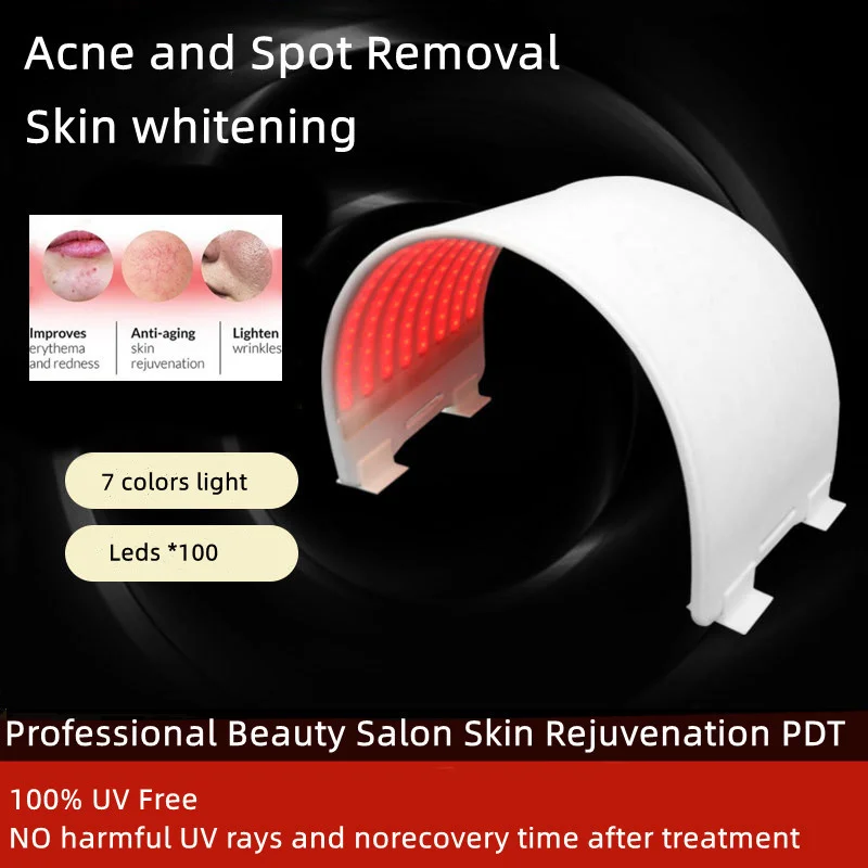 Portable Pain relief LED Light Therapy Rejuvenation Photon Machine 7 Color Facial Mask PDT Beauty Machine For Face Neck Body
Portable Pain relief LED Light Therapy Rejuvenation Photon Machine 7 Color Facial Mask PDT Beauty Machine For Face Neck Body