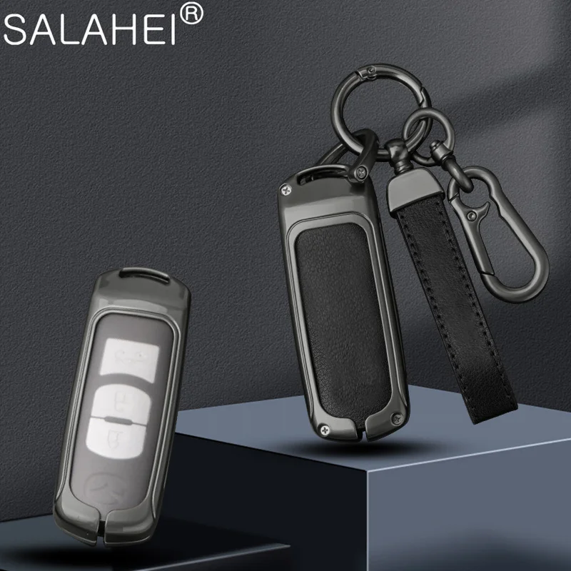 Zinc Alloy Leather Car Key Case Cover Shell Fob For Mazda 2 3 6 Axela Atenza CX-5 CX5 CX-3 CX3 CX-7 CX-9 2014-2019 Accessories
Zinc Alloy Leather Car Key Case Cover Shell Fob For Mazda 2 3 6 Axela Atenza CX-5 CX5 CX-3 CX3 CX-7 CX-9 2014-2019 Accessories