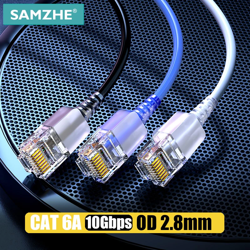 7462 NO.2Samzhe Cat6A Ethernet Kabel Ultrafijne Cat 6 Utp Ethernet Patch Kabel-Slim RJ45 Computer Xbox Networking Lan Cords
7462 NO.2Samzhe Cat6A Ethernet Kabel Ultrafijne Cat 6 Utp Ethernet Patch Kabel-Slim RJ45 Computer Xbox Networking Lan Cords