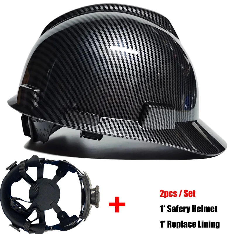 2pcs/set CE Safety Helmet Carbon Fiber Design Construction Hard Hat with Lining Quality ABS Protective Helmets Work Cap Headwear
2pcs/set CE Safety Helmet Carbon Fiber Design Construction Hard Hat with Lining Quality ABS Protective Helmets Work Cap Headwear