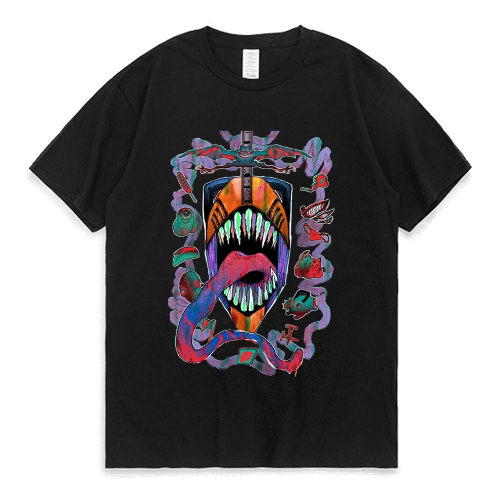 Manga T-Shirts Chainsaw Man Anime Print T Shirt Streetwear Men Women Casual Fashion Oversized T Shirt Harajuku Kids Clothes Tees
Manga T-Shirts Chainsaw Man Anime Print T Shirt Streetwear Men Women Casual Fashion Oversized T Shirt Harajuku Kids Clothes Tees