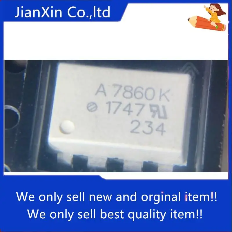 10pcs 100% orginal new HCPL-7860K SOP8 SMD Optocoupler A7860K
10pcs 100% orginal new HCPL-7860K SOP8 SMD Optocoupler A7860K