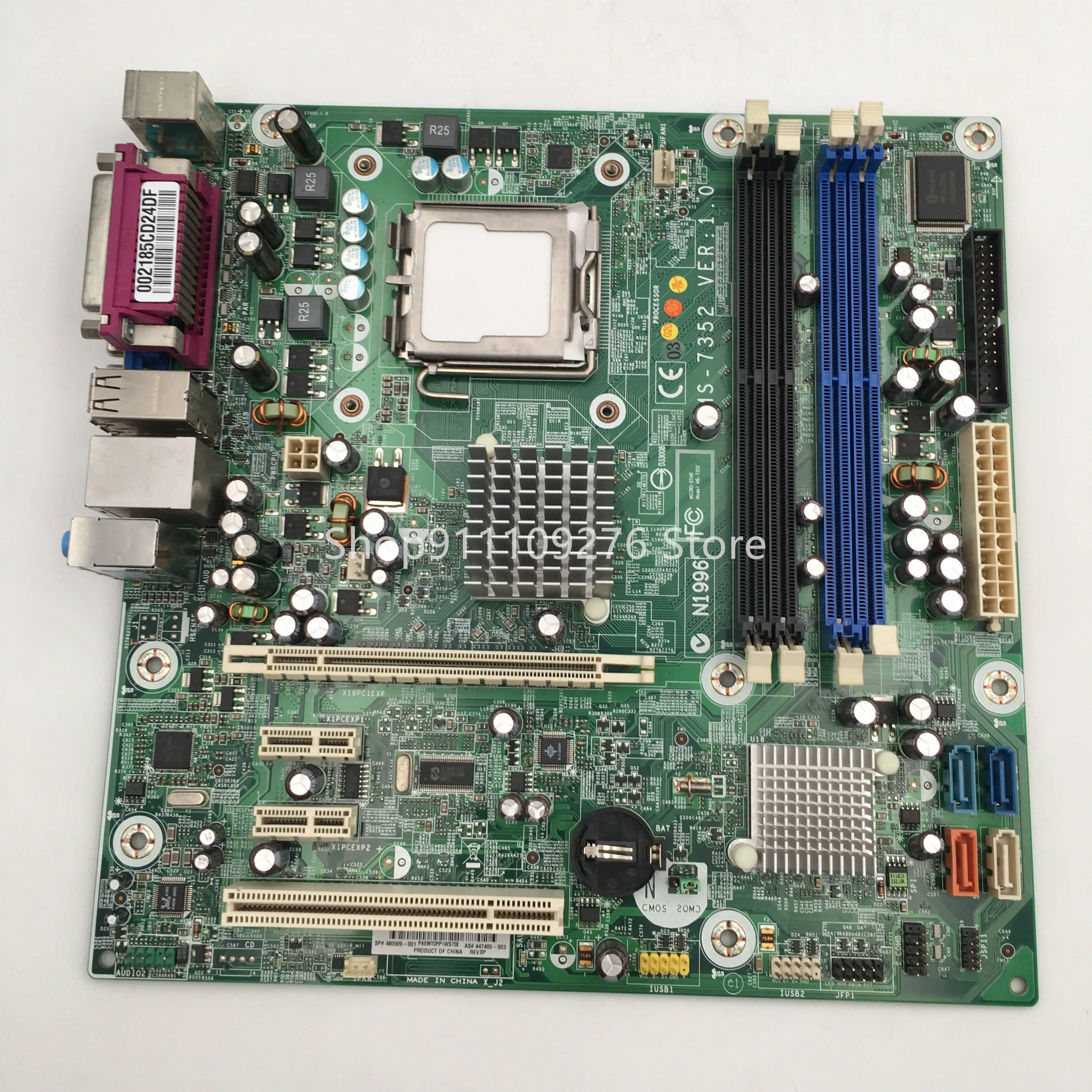 Оригинальная материнская плата для HP DX7400 DX7408 материнская плата 480909-001 447400-003 MS-7352
Оригинальная материнская плата для HP DX7400 DX7408 материнская плата 480909-001 447400-003 MS-7352
